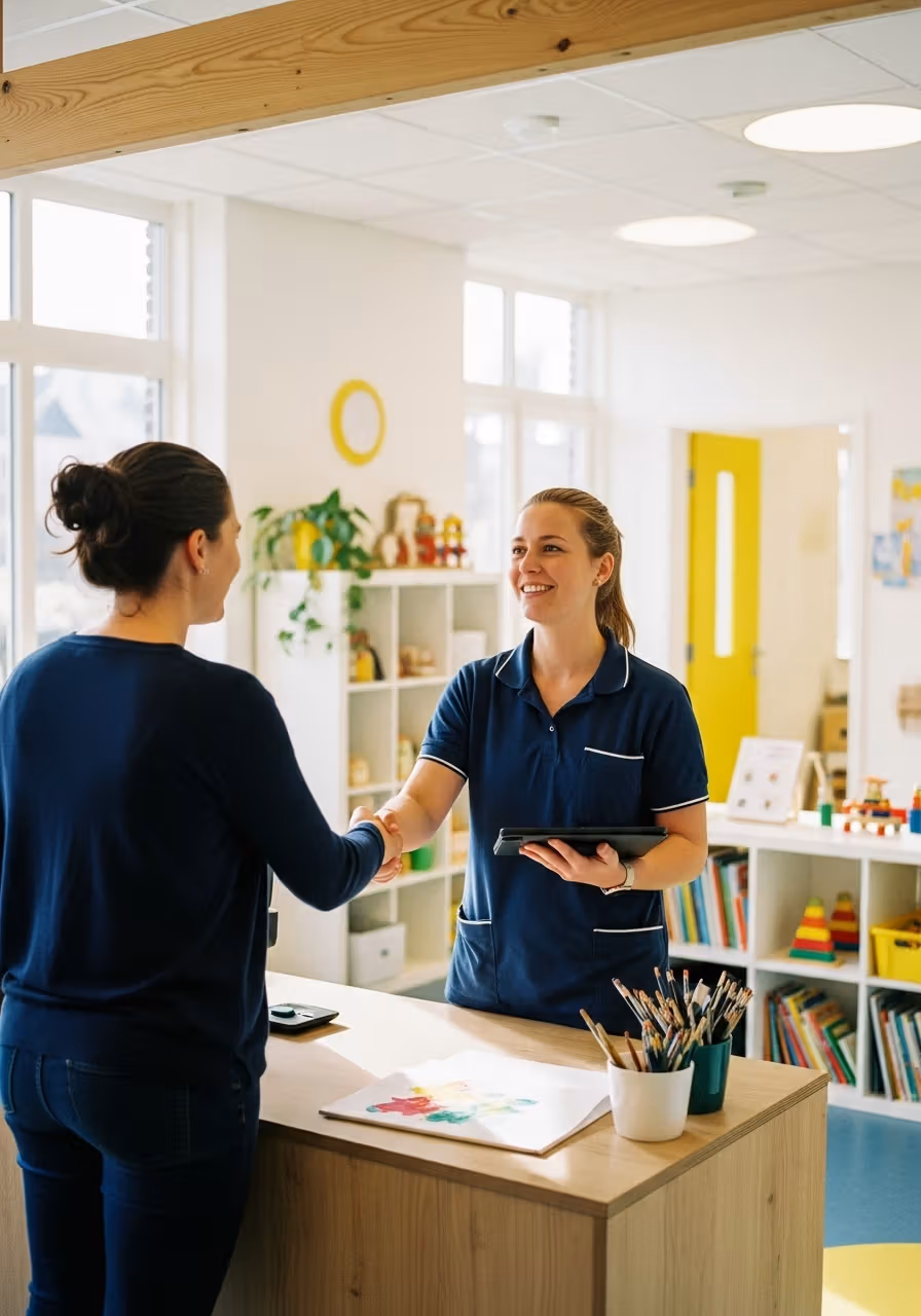Gestroomlijnd aanvraagproces voor moderne kinderopvang